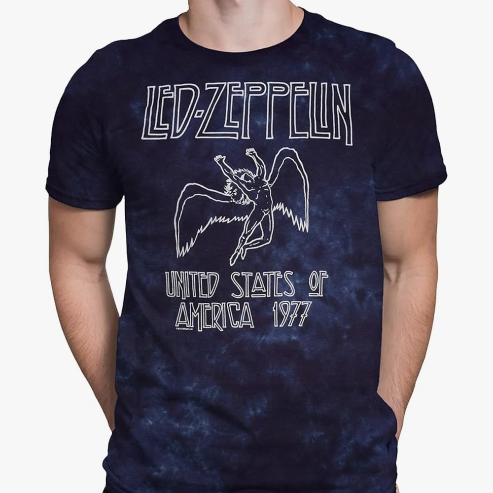 NEW!! Led Zeppelin men’s short sleeve graphic t shirt